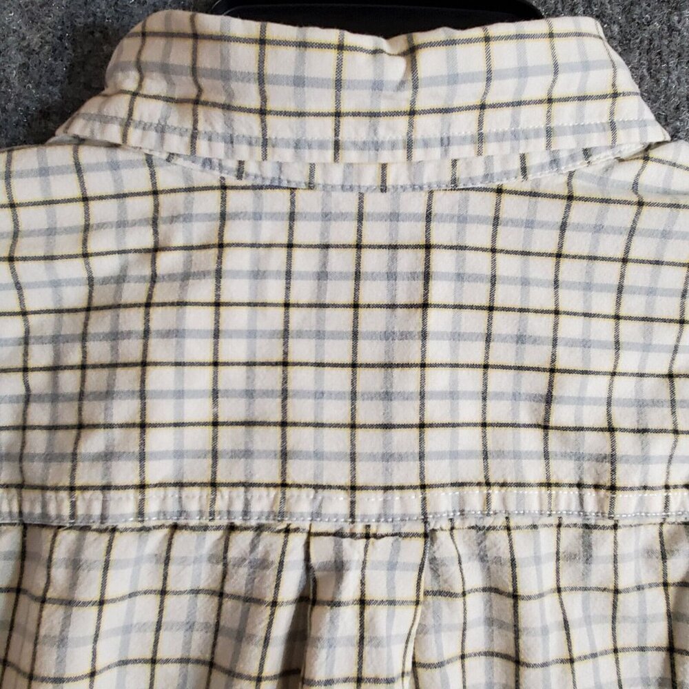 Carhartt Men's Size Large L Short Sleeve Button Down Plaid Adult Shirt Pockets - Picture 3 of 9